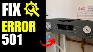 Ariston boiler error 501  How To Fix [upl. by Machute]