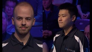 Zhao Xintong vs Luca Brecel  Short Form [upl. by Houston]