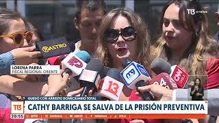 Cathy Barriga se salva de la prisión preventiva [upl. by Nwahsat723]