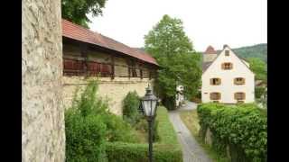 Walk through Berching Bavaria Germany [upl. by Ahtinak]