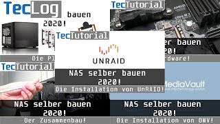 Die SelbstbauNAS 2020  Videoreihe ist nun verfügbar  Wir bauen einen RetroPC  Urlaub  TecLog [upl. by Arni]