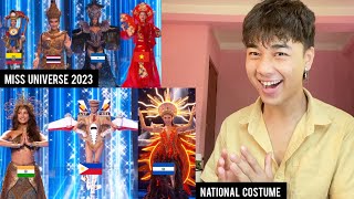 Miss Universe 2023  National Costume Show  REACTION [upl. by Delly]