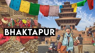 Bhaktapur Durbar Square After The Eartquake  NEPAL [upl. by Ayanet8]