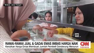 Ramairamai Jual amp Gadai Emas Imbas Harga Naik [upl. by Etat955]