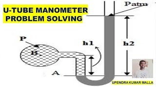 U  Tube Manometer Problem Solving  Manometers  Types of Manometers  Basics  Telugu Lecture [upl. by Aylmer]