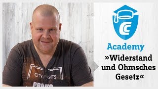 Widerstand und Ohmsches Gesetz  Grundprinzipien  Conrad Academy [upl. by Ysnat]