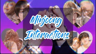 Minjoong interactions Mingi and Hongjoong  interactions video [upl. by Broeder18]