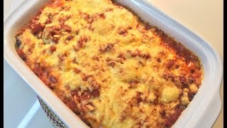 كراتان الباذنجان بالكفتة Gratin daubergines au viande hachée [upl. by Ahseek]