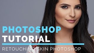 Photoshop Tutorial For Beginners Retouching Portraits in Adobe Photoshop CC [upl. by Nosnej]