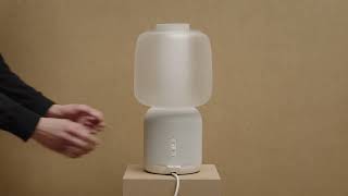 How to use a SYMFONISK table lamp [upl. by Florin360]