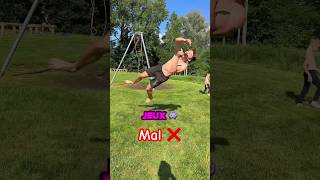 SALTO GAME 👾 Avec un FAIL ❌ shorts parkour [upl. by Anuaik]