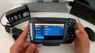 Lowrance HOOK2 4X GPS  unboxing i uruchomienie [upl. by Esidarap639]