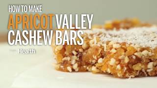 How To Make Apricot Vanilla Cashew Bars  Health [upl. by Rochell]