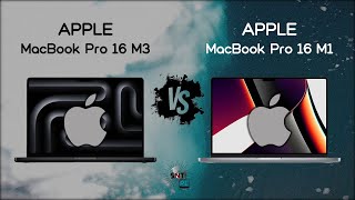 Apple MacBook Pro 16 M3 vs MacBook Pro 16 M1 [upl. by Regdirb]