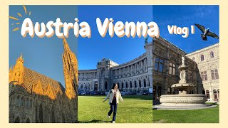 奧地利ᴀᴛ 維也納Vienna Vlog1｜青旅開箱｜維也納國會大廈｜市政廳廣場｜Sisi Museum｜英雄廣場｜莫札特巧克力｜試吃很多不同口味的Cheese🧀 [upl. by Crawley]