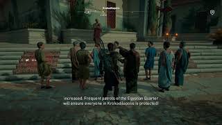 Assassin’s Creed Origins Segregation of Greece and Egyptian is Necessary [upl. by Nosilla]