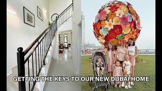 WE GOT THE KEYS TO OUR NEW HOME IN DUBAI [upl. by Romito]