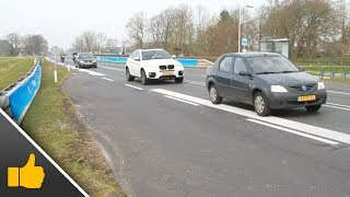 Singende Straße nervt Anwohner in den Niederlanden [upl. by Lumpkin]