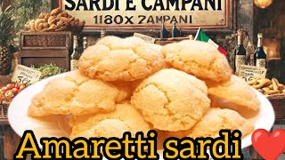 la bontà degli amaretti sardi non ha eguali [upl. by Nanek562]