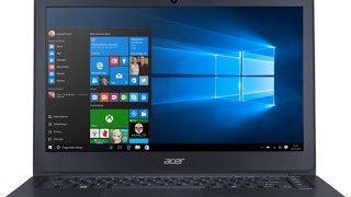 Acer TravelMate X3 X349 M 7261 Notebook Review [upl. by Borer792]