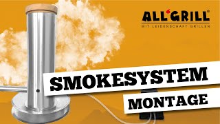 Montage Smokesystem für den Gasgrill  ALLGRILL [upl. by Ycaj]