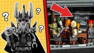 10 Things you MISSED in the NEW LEGO BARADDÛR Set [upl. by Eislehc]