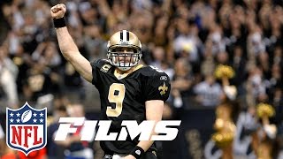 5 Drew Brees Comes Back From Shoulder Injury to Lead Saints  Top 10 Player Comebacks  NFL Films [upl. by Burkitt]