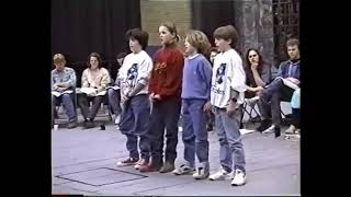 Gavroche Rehearsal  Netherlands  1991 [upl. by Risay]