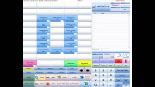 Logiciel de caisse CLYO SYSTEMS  Module Encaissement [upl. by Lenssen]