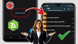 How To Fix Access Is Denied in Zarchiver  How To Openaccess Android Data amp Obb in Android 11 [upl. by Schramke]
