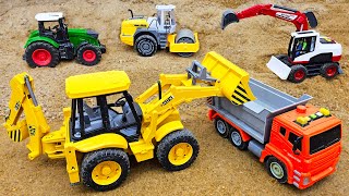 Mega RC Trucks RC Heavy Haulage RC Car Transport RC Traktor Volvo Lesu BL71 RC Wheel Loader Dozer [upl. by Bluefield889]