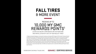 Car Care 2024 Promo 05 GMC Fall Rebate  MYR Static Coupon Video WISCONSIN WI [upl. by Aridnere]