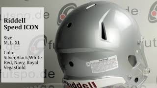 Riddell Speed ICON American Football Helmet [upl. by Emiline471]