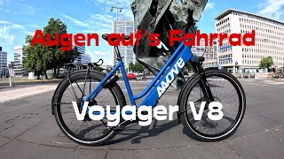 Augen aufs Fahrrad Möve Voyager V8 [upl. by Tahp]