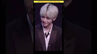 BTS V singing a Hindi song 😱✌️taeyhyung v btsarmy bts viral shortvideo shorts [upl. by Kingsly]