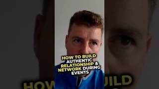 Attend an event and start growing your network by doing this networking shorts [upl. by Kazmirci]