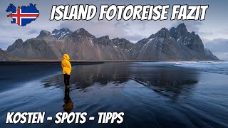 Island Fotoreise Fazit 🇮🇸 Kosten Spots Tipps Polarlichter [upl. by Ellenid363]