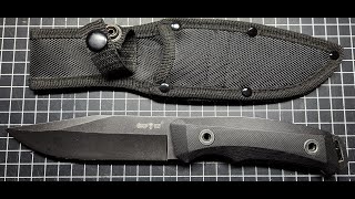 Cuchillo Táctico Ucraniano Grand Way modelo 10519 en Acero 440C [upl. by Beniamino957]