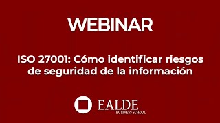 ISO 27001 Cómo identificar riesgos de seguridad de la información [upl. by Neeruan]