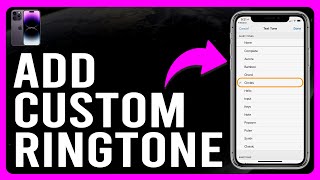 How to Make and Add a Custom Ringtone for Your iPhone How to Set a Custom Ringtone on iPhone [upl. by Aicirtak883]