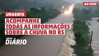 AO VIVO acompanhe a situação da chuva em Santa Maria e região [upl. by Enetsuj]