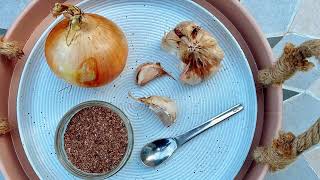 Never Throw Away Onion or Garlic Skins Away Make Seasoning [upl. by Firahs795]