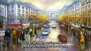 Les ChampsElysees  Joe Dassin  French and English subtitlesmp4 [upl. by Clayson]