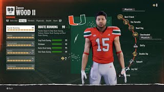 99 overall glitch in Road to glory NCAA 25 [upl. by Derick]