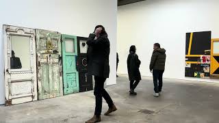 Raymond Saunders Post No Bills at David Zwirner Gallery NYC  Contemporary Art [upl. by Nooj]