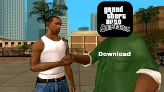 Como Baixar e Instalar GTA San Andreas Para Android APKOBB Última Atualização [upl. by Evie11]