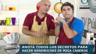 Recetas magistrales Pasos muy fáciles para hacer tu propio sándwich de miga Parte 2 [upl. by Gusella]