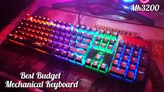 Ant Esports MK3200 Unboxing  Best Mechanical Keyboard Under 2000  TaSneZ Gaming [upl. by Etteyafal]