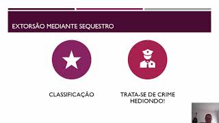 CRIME DE EXTORSÃO MEDIANTE SEQUESTRO [upl. by Dar645]