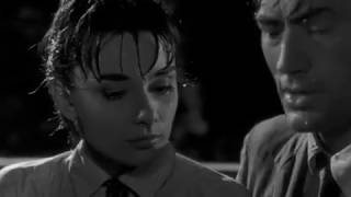 ROMAN HOLIDAY 1953  Barge Fight amp Kissing Scene  Movie Clips HD [upl. by Aneres]